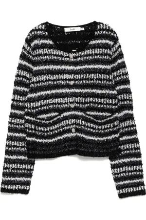 B+AB Cardigan med rund hals