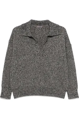 LORENA ANTONIAZZI Sweater med meleret effekt