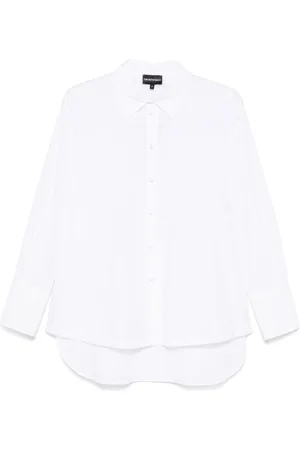 Emporio Armani Skjorte med draperet detalje