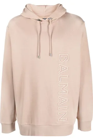 Balmain Hættetrøje med præget logo