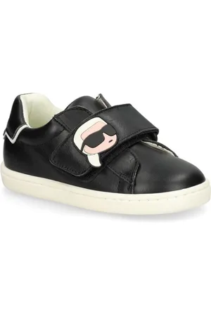 Karl Lagerfeld Sneakers i læder med 3D-motiv