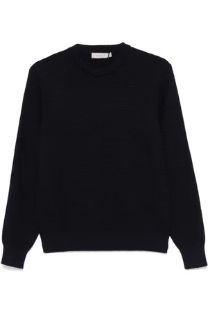 CANALI Strikket sweater med vaffel-struktur