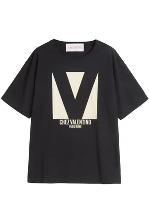 VALENTINO GARAVANI T-shirt med Chez-tryk