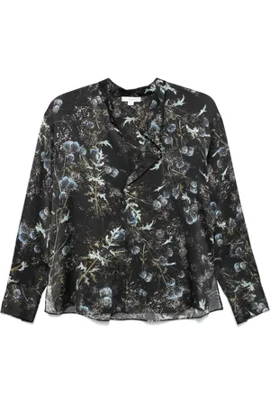 Vince Thistle silkebluse