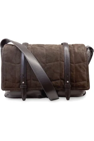 DRIES VAN NOTEN Satchel-taske med paneller