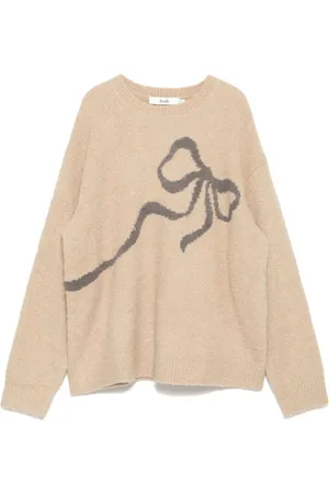 B+AB Sweater med sløjfedetalje