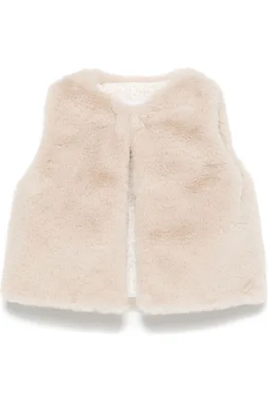 PATACHOU Vest i imiteret pels