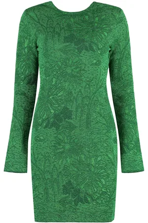 Givenchy Kort kjole i blomstret jacquard