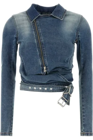 Y / PROJECT Slå om-jakke i denim