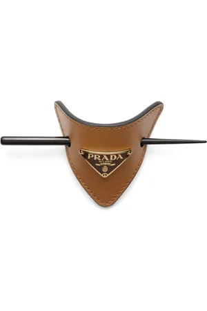 Prada Hårspænde i læder