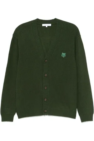 Maison Kitsuné Cardigan med rævemærke