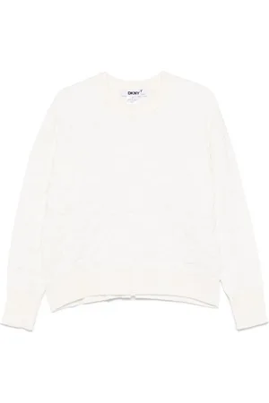 DKNY Chenille-sweater med dyretryk