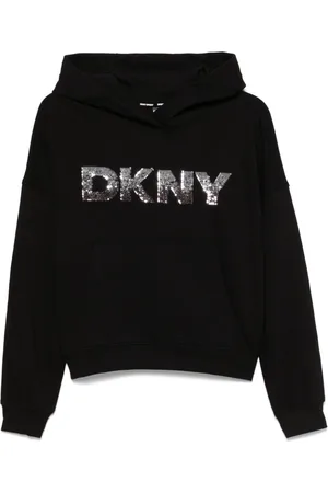 DKNY Hættetrøje med palliet-logo