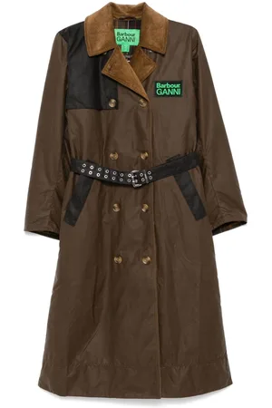 Barbour Voksbehandlet trenchcoat