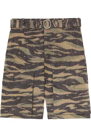 Jil Sander Shorts med kamuflagetryk