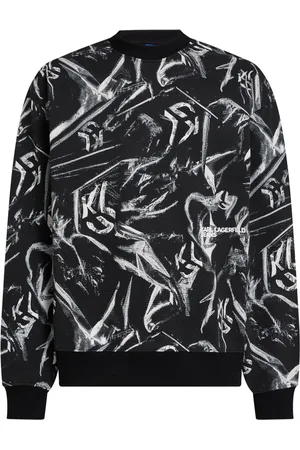 Karl Lagerfeld Sweatshirt med grafisk monogram