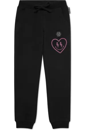 Philipp Plein Træningsshorts med elastisk talje og logomærke