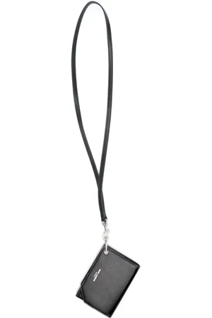 Saint Laurent Logopræget kortholder
