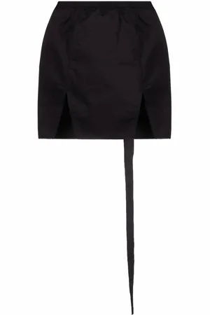 Rick Owens Kort nederdel med slids foran