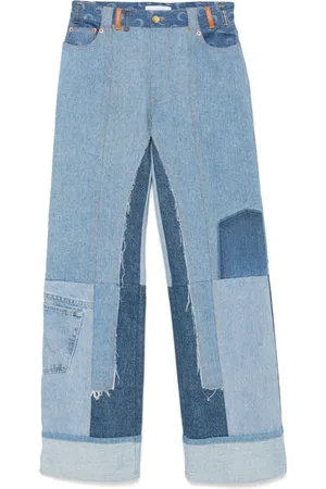 Marine Serre Jeans med brede ben