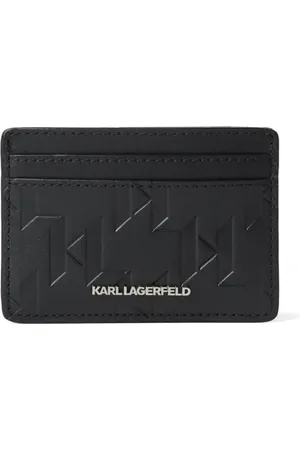 Karl Lagerfeld K/Loom kortholder i læder