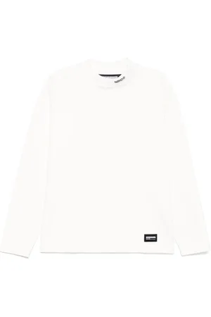NEIGHBORHOOD T-shirt med logobroderi