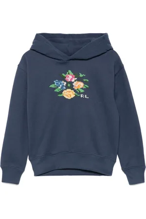 Ralph Lauren Hættetrøje med broderi
