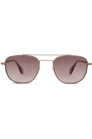 GARRETT LEIGHT Solbriller med geometrisk stel