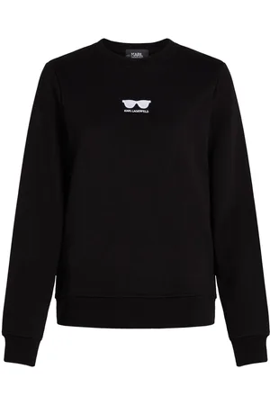 Karl Lagerfeld Sweatshirt med solbrille-broderi
