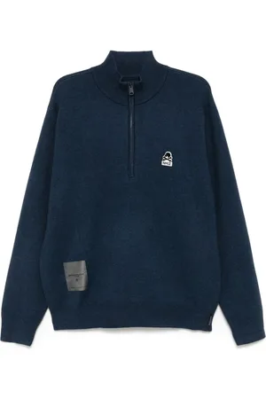 Izzue Sweatshirt med kort lynlås