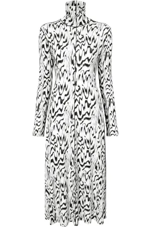 Proenza Schouler Mellemlang Marion denimkjole