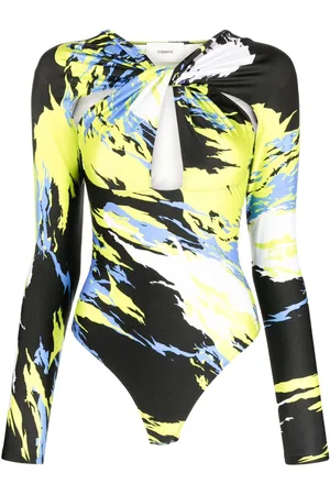 COPERNI Bodysuit med abstrakt tryk