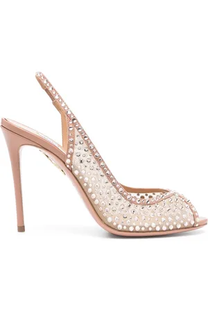 Aquazzura 105 mm Crystal Lover sandaler