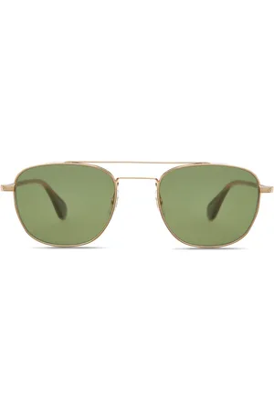 GARRETT LEIGHT Solbriller med geometrisk stel