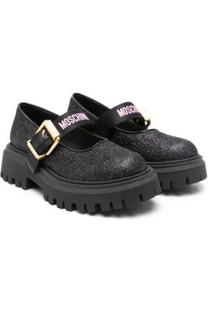 Moschino Mokkasiner med glimmer
