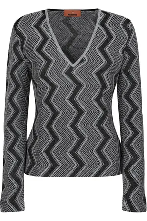 Missoni Metallisk trøje med zigzag-mønster
