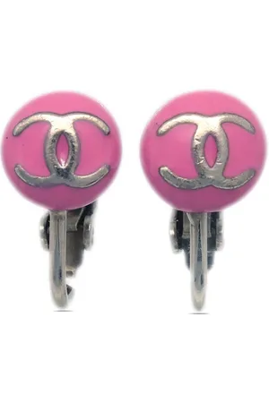 CHANEL CC-knap øreclips fra 2003