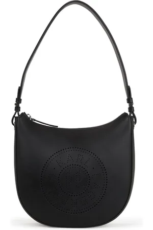 Karl Lagerfeld K/Circle Moon skuldertaske med perforeret logo