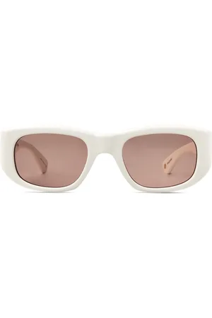 GARRETT LEIGHT Solbriller med geometrisk stel