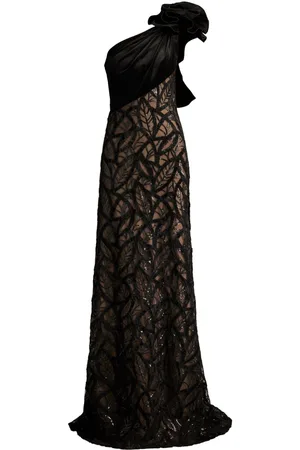 Tadashi Shoji Caraway kjole med én skulder