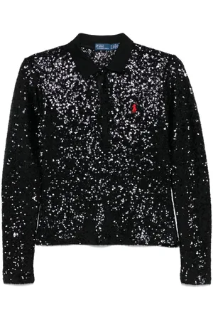 Ralph Lauren Polo med pailletter