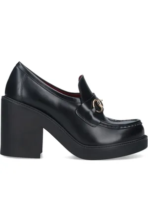 Gucci 100 mm Horsebit loafers med plateausål