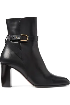 Ralph Lauren 75 mm læderstøvler