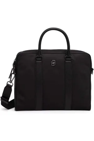 HUGO BOSS Computertaske med logoplade