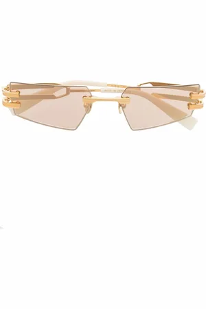 Balmain Geometriske solbriller med dobbelt arm