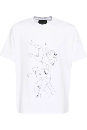 HELIOT EMIL T-shirt med shelter-tryk