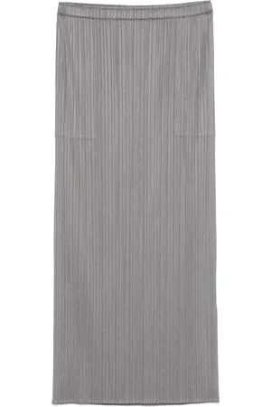 PLEATS PLEASE ISSEY MIYAKE Mellemlang plisseret nederdel