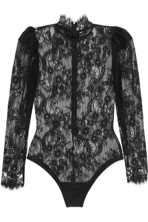 Ana Radu Bodysuit med Chantilly-blonde