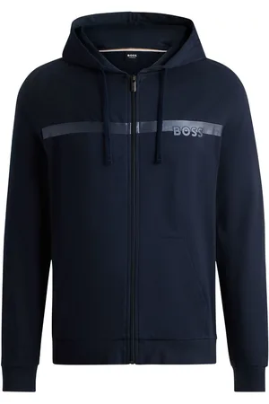 HUGO BOSS Hættetrøje med logotryk