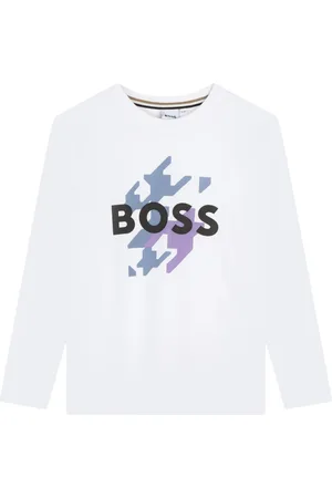 HUGO BOSS T-shirt med logotryk